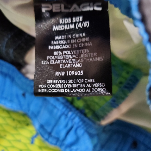 Pelagic Boy swim trunks - Picture 3 of 3